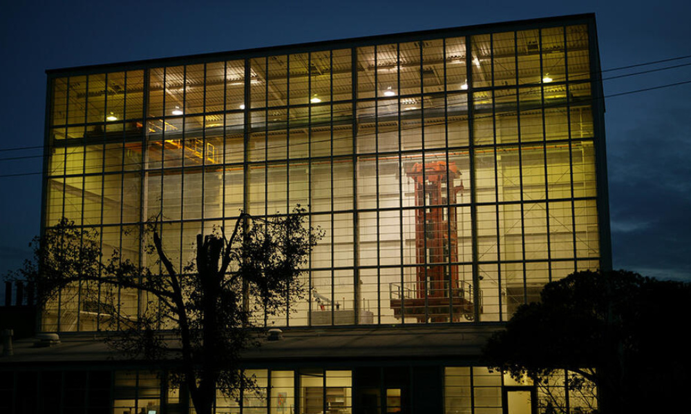 PEER building, which houses the world's largest shake table for earthquake testing.